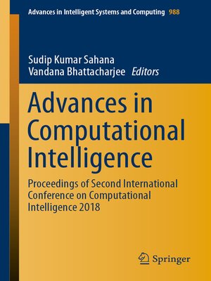 cover image of Advances in Computational Intelligence